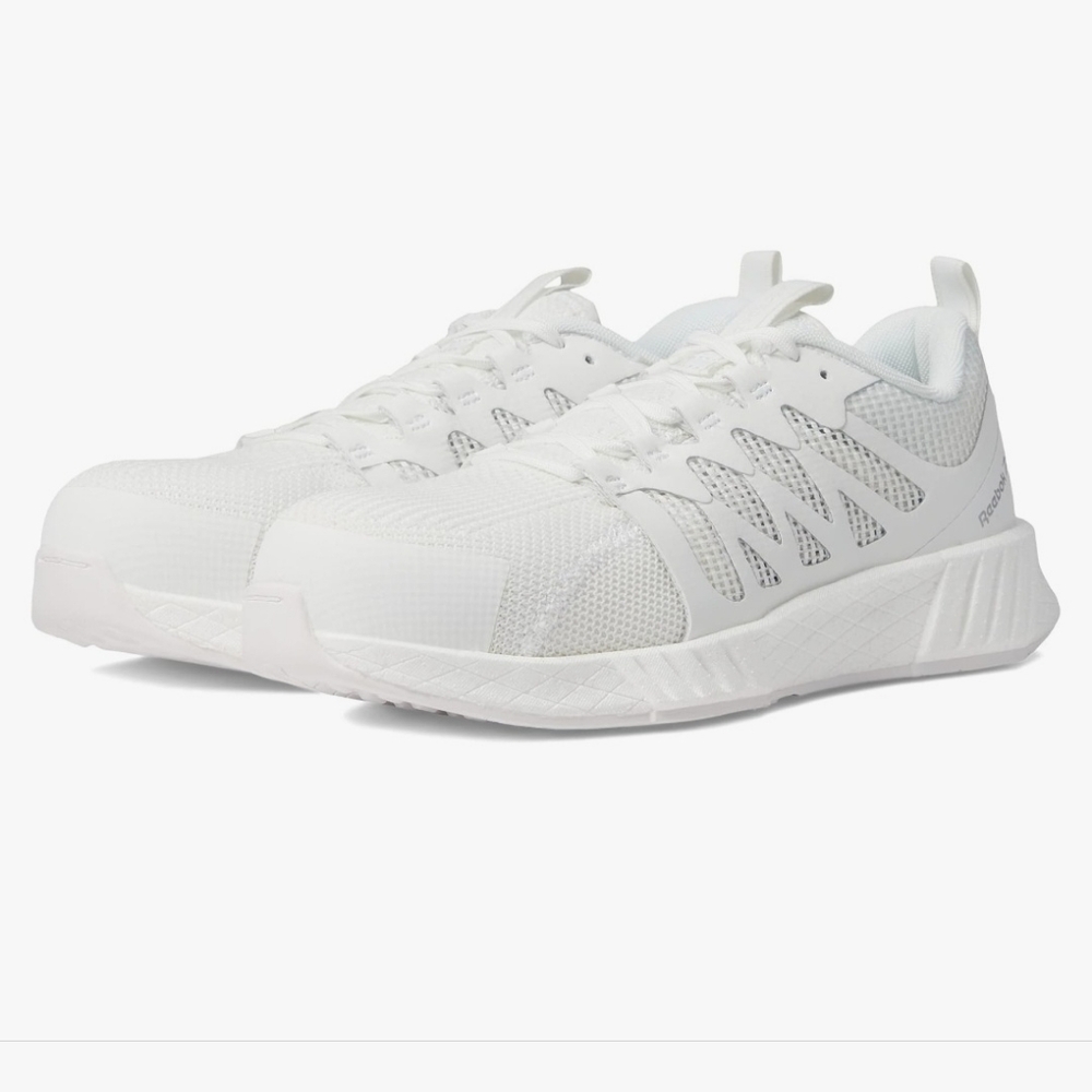 New Reebok Women's Work RB545 Fusion Flexweave toe composite White size 8